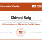 Content Marketing Toolkit SEMrush