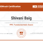 PPC Fundamentals Exam SEMrush